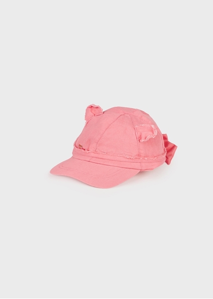 Mayoral Καπέλο Με Αυτάκια και Φιόγκο, Ροζ 