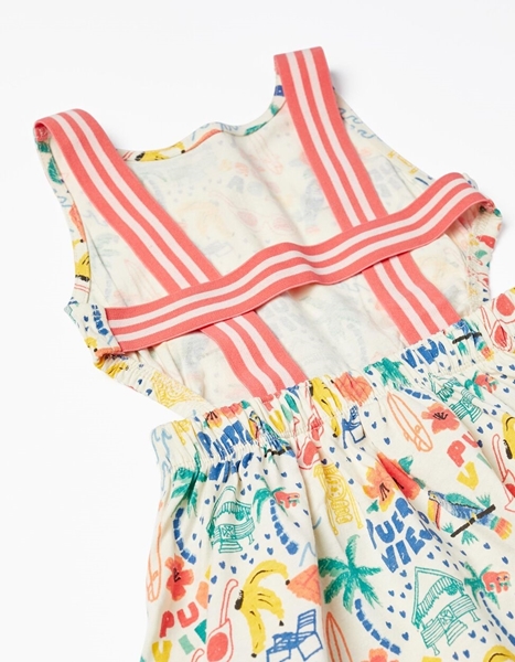 Zippy Φόρεμα Μακώ Summer Vibes, Τύπωμα 