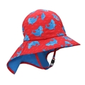 Zoocchini Αντηλιακό Καπέλο με Λαιμό UPF50+ Shark