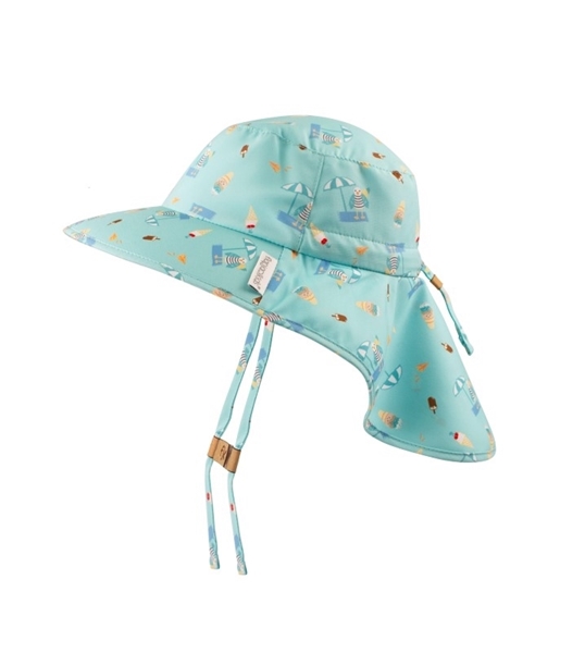 FlapJackKids Αντηλιακό Καπέλο με Λαιμό UPF 50+ Παραλία