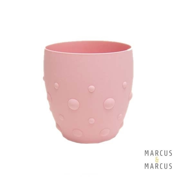 Marcus & Marcus Παιδικό Ποτηράκι Σιλικόνης Ροζ
