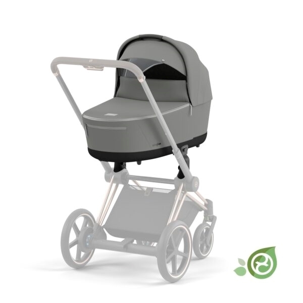 Cybex Lux Carry Cot for Priam Conscious Collection Pearl Grey 