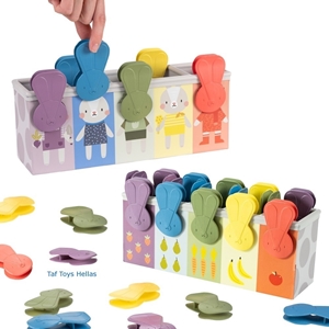 Taf Toys Παιχνίδι Δραστηριοτήτων Match & Count Bunny Toy