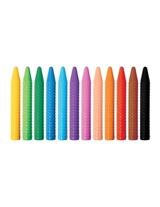 Haku Yoka Spiral Crayons -12 Colours 