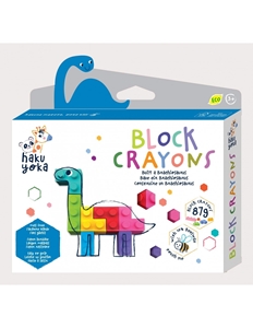 Haku Yoka Block Crayons Brachiosaurus 