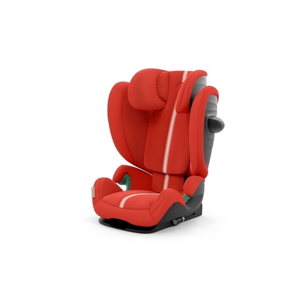 Cybex Παιδικό Κάθισμα Solution G i-Fix Hibiskus Red Plus