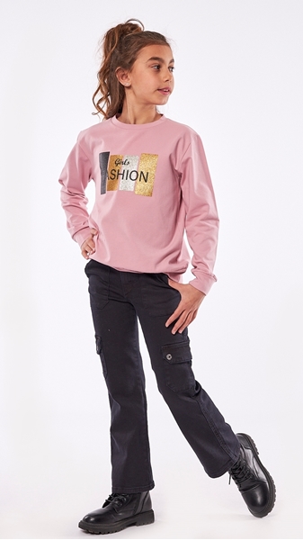 Εβίτα Fashion Μπλούζα Girls Fashion, Ροζ