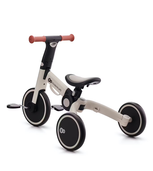 Kinderkraft Πτυσόμενο Τρίκυκλο Ποδήλατο 4Trike, Silver Grey