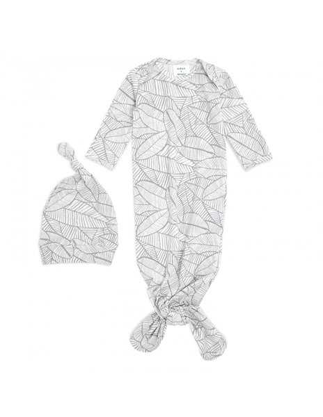 Aden & Anais Comfort Knit Σετ για Νεογέννητο Zebra Plant
