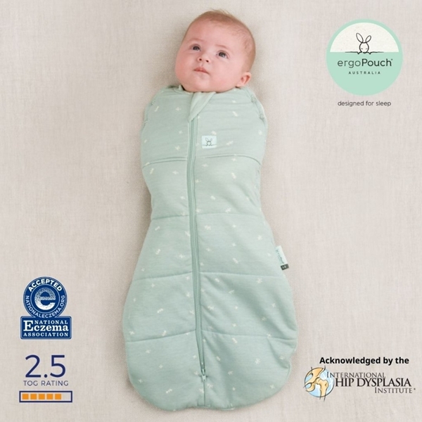 ergoPouch Υπνόσακος 2.5 tog 6-12 μηνών Coccon Sage Swaddle Bags