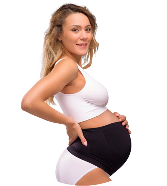 Carriwell Υποστηρικτική ζώνη εγκυμοσύνης Μαύρη