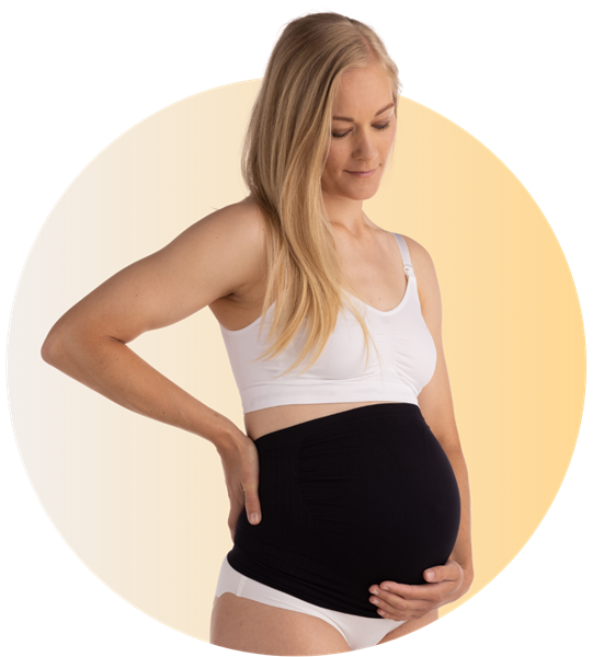 Carriwell Υποστηρικτική ζώνη εγκυμοσύνης Μαύρη