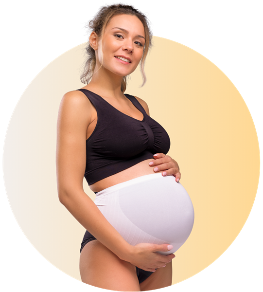 Carriwell Υποστηρικτική ζώνη εγκυμοσύνης Λευκή