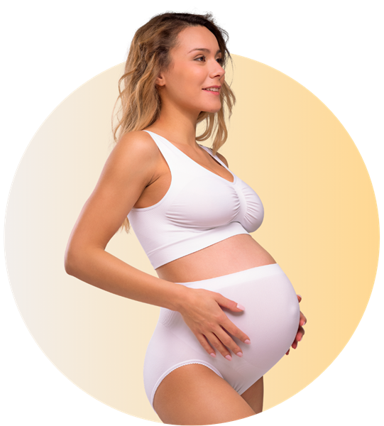 Carriwell Κιλότα Στήριξης Εγκυμοσύνης Λευκή	