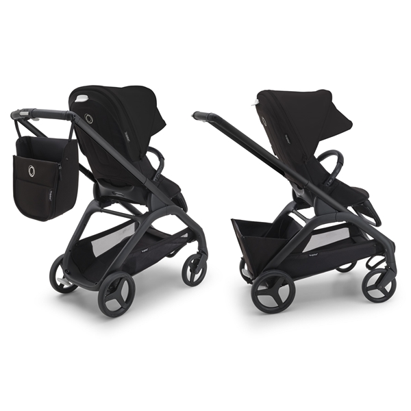 Picture of Bugaboo Καρότσι Dragonfly Complete Midnight Black