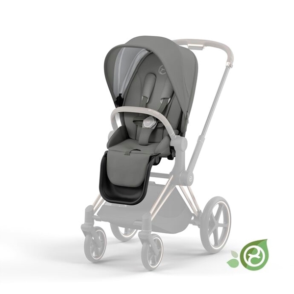 Cybex Κάθισμα Καροτσιού Priam Seat Pack Conscious Collection Pearl Grey