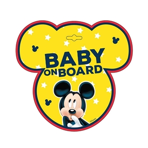 Seven Baby on Board Disney Mickey