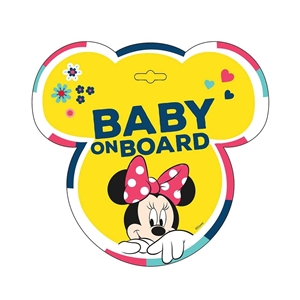 Seven Baby on Board Disney Minnie