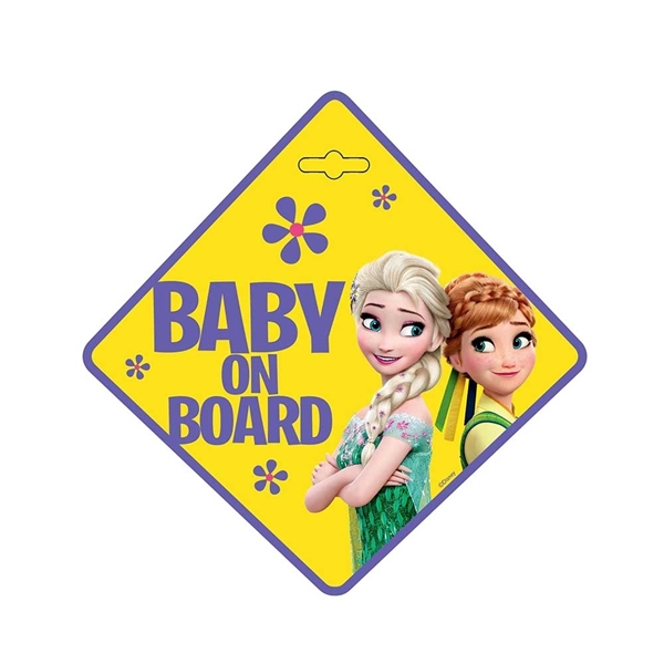 Seven Baby on Board Disney Frozen