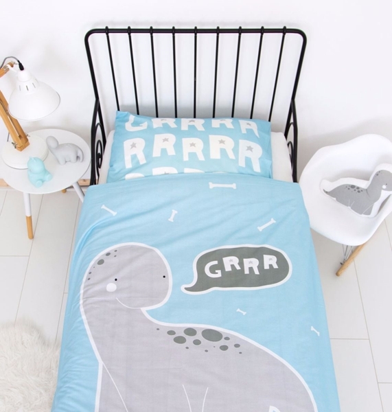 Picture of Little Lovely Company Duvet Cover: Brontosaurus