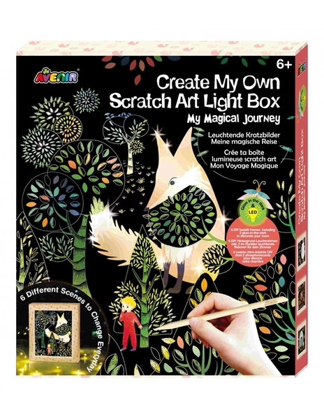 Avenir - Scratch Create My Own Light Box, My Magical Journey