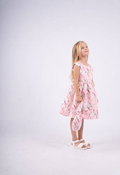  Εβίτα Fashion Παιδικό Φόρεμα Με Τσαντάκι, Ροζ