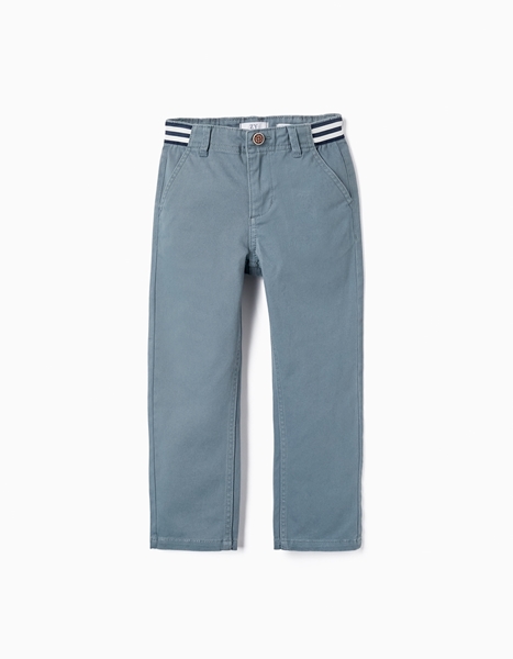 Zippy Παντελόνι Chino Με Λάστιχο Twill, Μπλέ