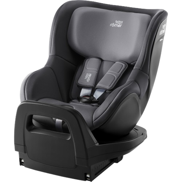 Britax Romer Παιδικό Κάθισμα Αυτοκινήτου Dualfix Pro i-Size, Midnight Grey 40-105 cm