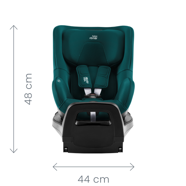 Britax Romer Παιδικό Κάθισμα Αυτοκινήτου Dualfix Pro i-Size, Midnight Grey 40-105 cm