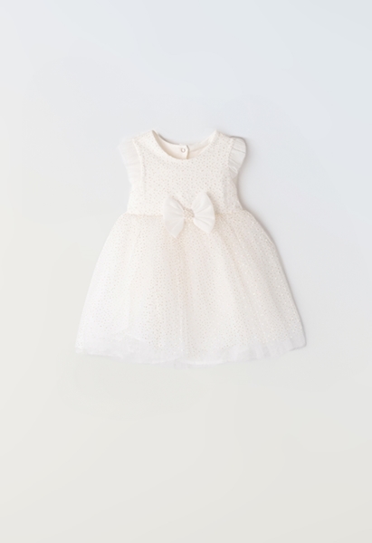 Εβίτα Fashion Bebe Φόρεμα Με Τούλι, Λευκό 