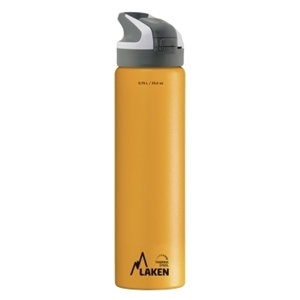 Laken Θερμός Υγρών με Πώμα Summit 750ml Κίτρινο