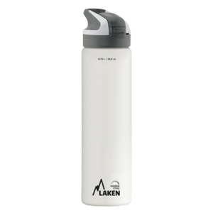 Laken Θερμός Υγρών με Πώμα Summit 750ml Λευκό