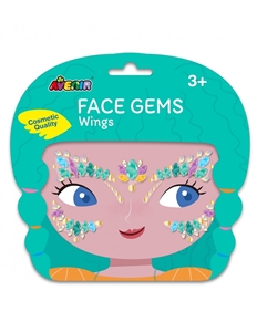 Avenir - Αυτοκόλλητα Προσώπου Face Gems Wings