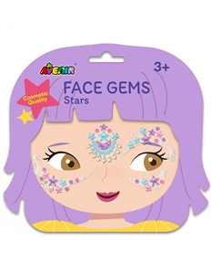 Avenir - Αυτοκόλλητα Προσώπου Face Gems Stars