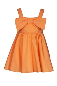  M&B Fashion Παιδικό Φόρεμα , Ροδακινί 