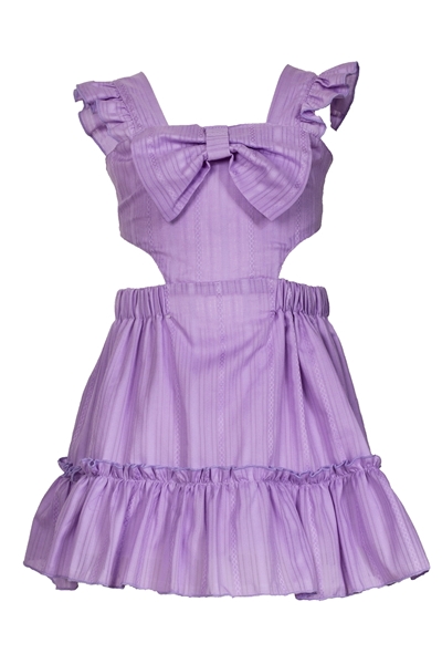  M&B Fashion Παιδικό Φόρεμα , Λιλά