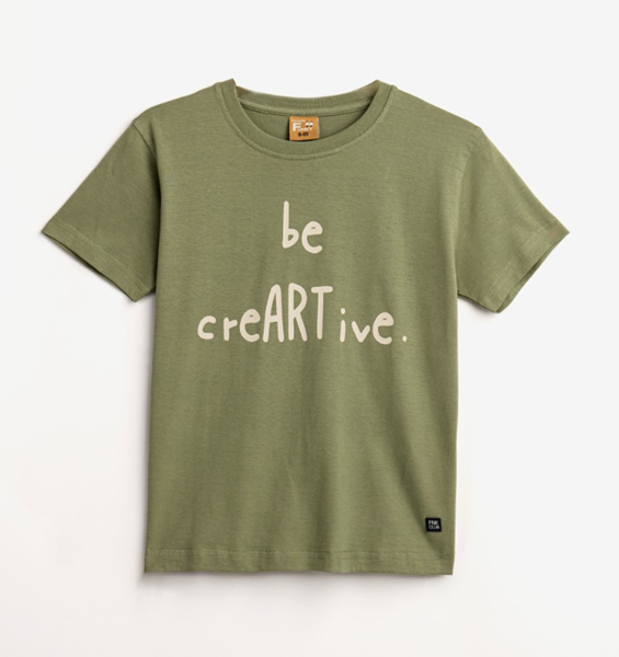Funky Μπλούζα Για Αγόρι Be Creative, Hedge Green