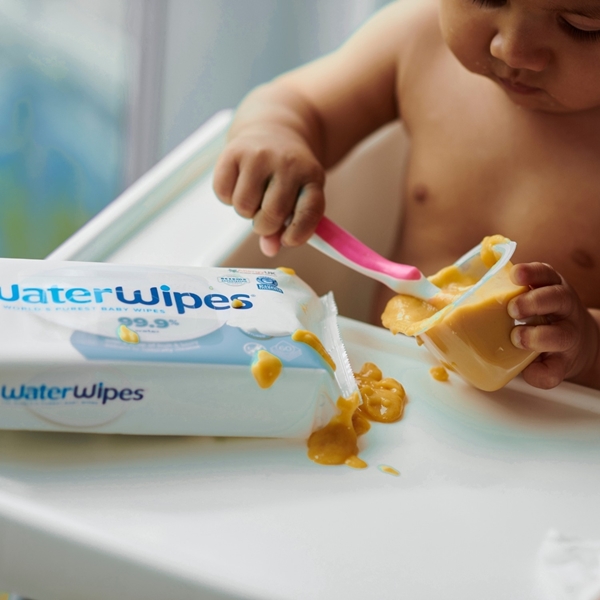 WaterWipes Άοσμα Μωρομάντηλα 12πακέτα/60τμχ - 720 μαντηλάκια 