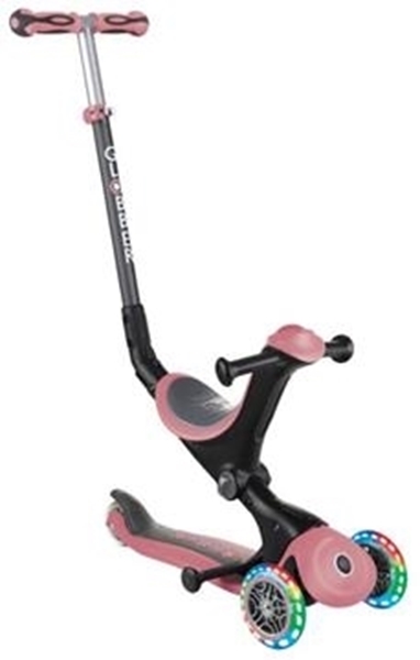 Globber Scooter Go-Up Deluxe Fantasy Lights Pastel Deep Pink