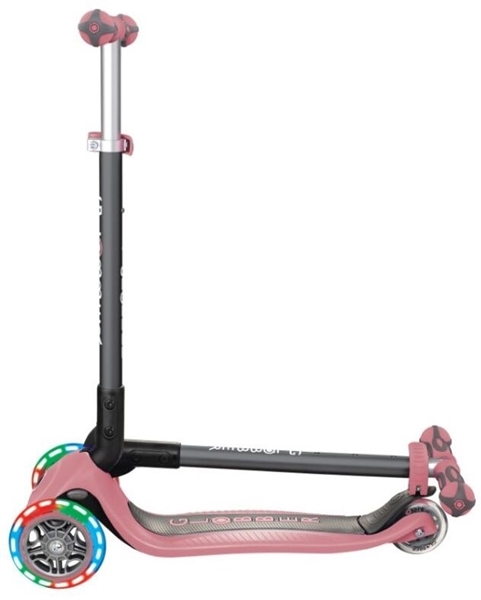 Globber Scooter Go-Up Deluxe Fantasy Lights Pastel Deep Pink