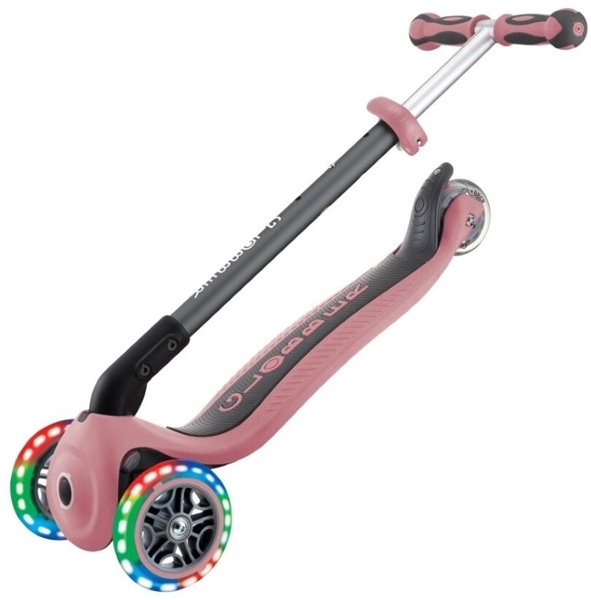 Globber Scooter Go-Up Deluxe Fantasy Lights Pastel Deep Pink