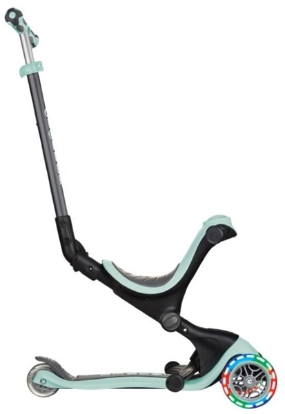 Globber Scooter Go-Up Deluxe Fantasy Lights Pastel Mint