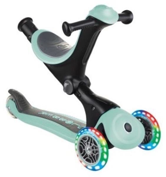 Globber Scooter Go-Up Deluxe Fantasy Lights Pastel Mint