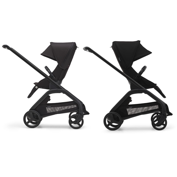 Bugaboo Καρότσι Dragonfly Complete Black - Desert Taupe