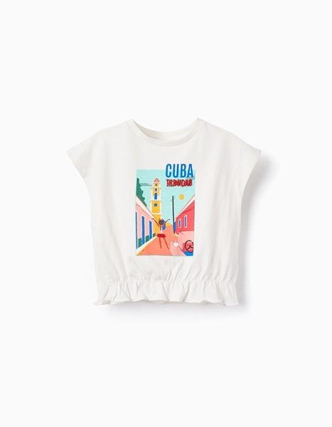 Zippy Μπλούζα Cuba, Λευκό 