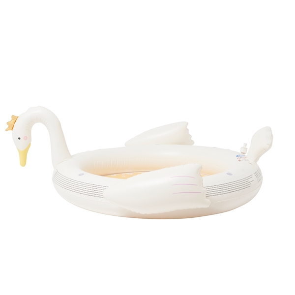 SunnyLife Φουσκωτή Πισίνα Spinkler Mat Princess Swan Multi