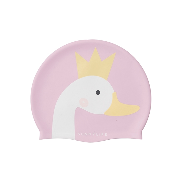 SunnyLife Παιδικό Σκουφάκι Κολύμβησης Princess Swan Multi