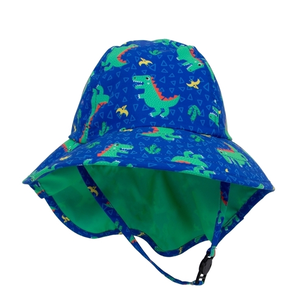 Zoocchini Αντηλιακό Καπέλο με Λαιμό UPF50+ Devin the Dinosaur