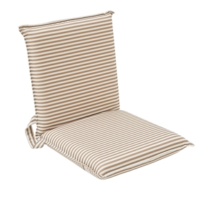 SunnyLife Καρέκλα Ξαπλώστρα Παραλίας Πτυσσόμενη The Vacay Khaki Stripe