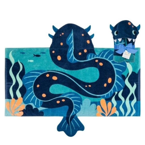 Stephen Joseph Πετσέτα Θαλάσσης με Κουκούλα Sea Monster 